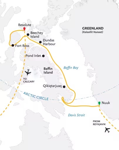MS OCEAN EXPLORER | Die legendäre Nordwestpassage - Auf den Spuren großer Entdecker - Leguan Reisen