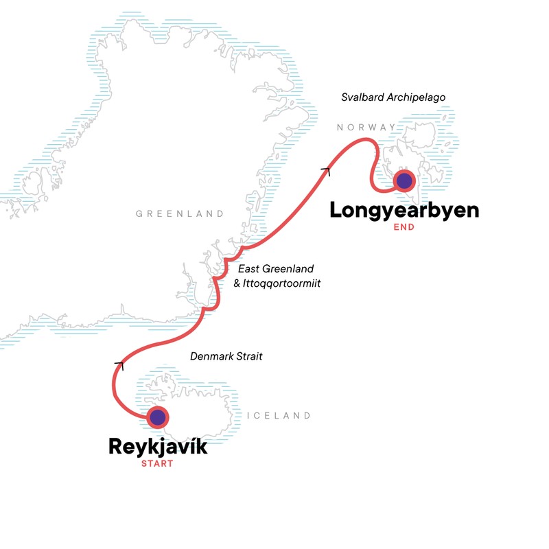 MS EXPEDITION | Höhepunkte der Arktis - Von Island über Ostgrönland nach Spitzbergen - Leguan Reisen