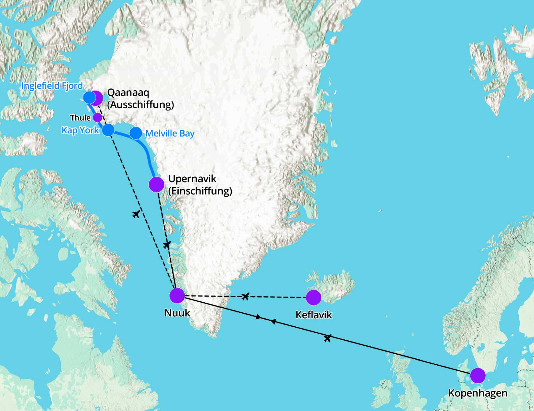 ULTIMATIVES WESTGRÖNLAND TOUR 1: UPERNAVIK - QAANAAQ | CAPE RACE, 2027 - Leguan Reisen