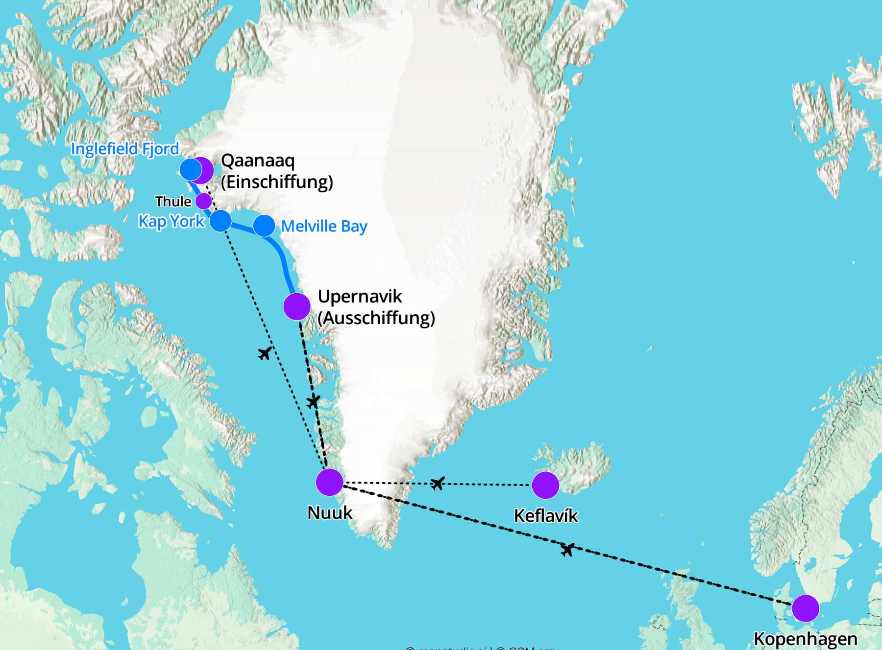 ULTIMATIVES WESTGRÖNLAND TOUR 2: QAANAAQ - UPERNAVIK  | CAPE RACE, 2027 - Leguan Reisen