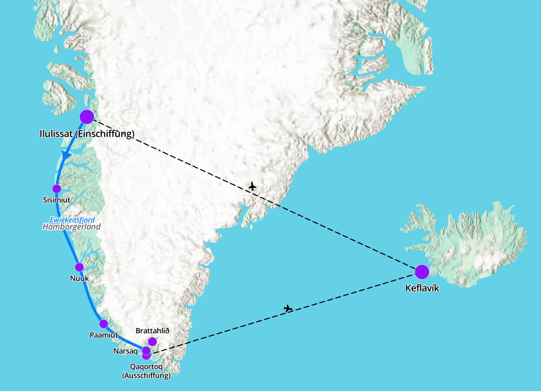 VON EISBERGEN UND FJORDEN. EINE FOTOGRAFIEREISE: ILULISSAT - QAQORTOQ  | CAPE RACE, 2027 - Leguan Reisen