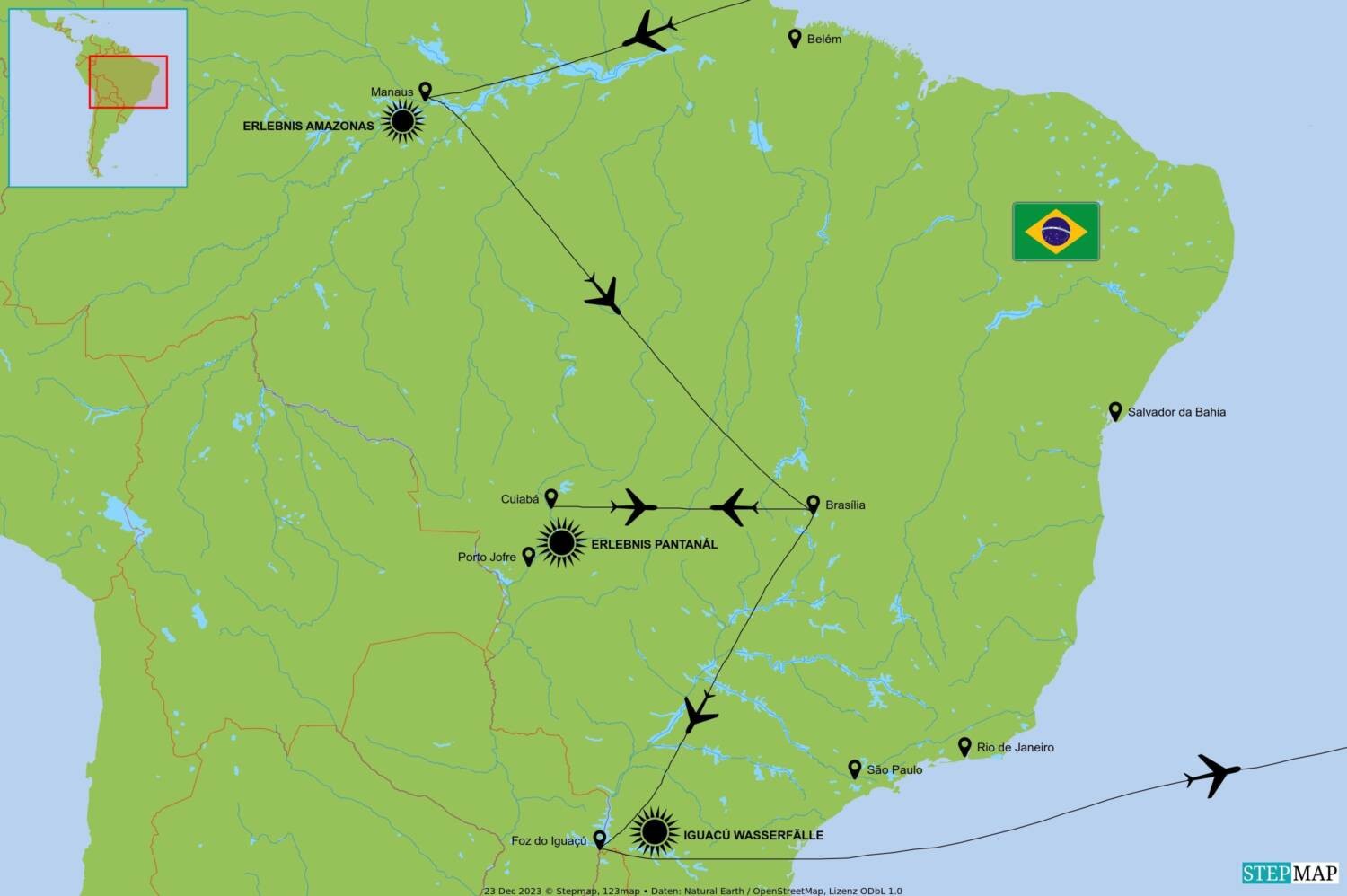 Naturparadiese in den Tropen Brasiliens: 15-tägige Kleingruppenreise - Polar