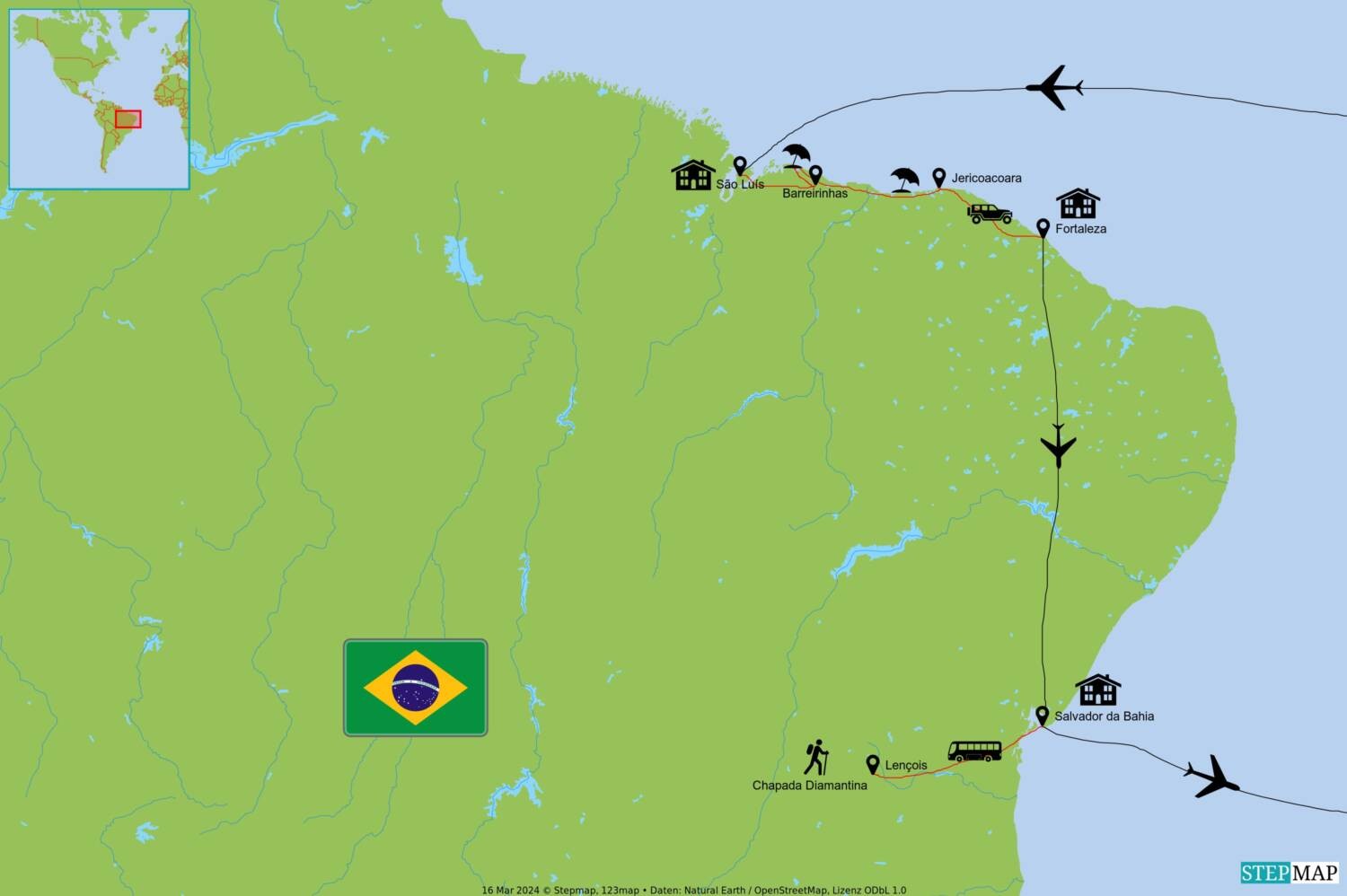 Brasiliens überraschender Nordosten: 15-tägige Individualreise - Polar